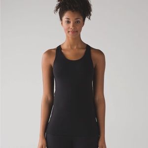 NWT Lululemon Cool Racerback Tank Top Black - Women’s Size 8